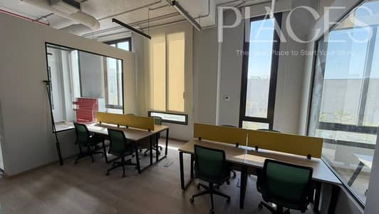 فرصة مميزه بموقع استراتيجي في District 5 مكتب إداري مجهز بالكامل للإيجار مساحه 192متر سعر مميز