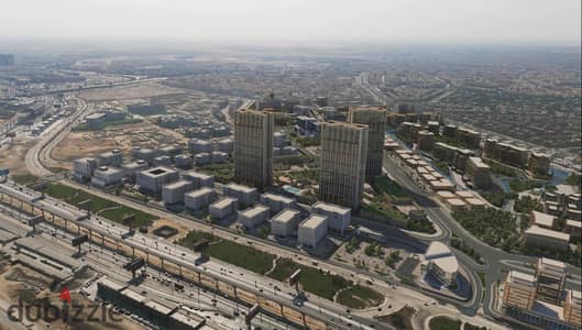 مكتب إداري للبيع بمقدم 1,700 – 205 أركان بالم – الشيخ زايد