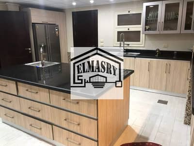 Villa for rent with swimming pool, elevator, and jacuzzi in a prime location in Rehab Hills, Model M.  Rehab City, New Cairo. Ultra-super-luxurious fi