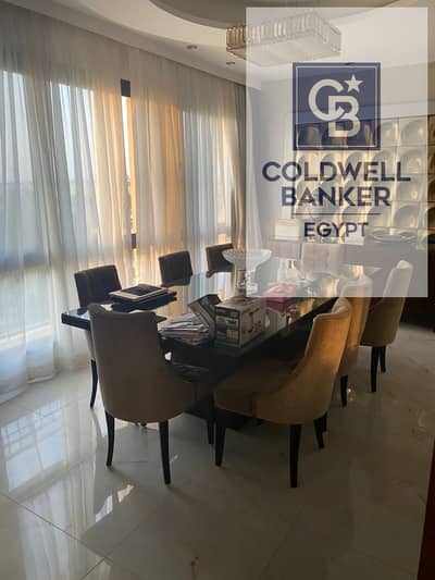 Furnished 302 sq m triplex + 80 sq m roof terrace for rent - Prime View in Eastown - Sodic Development - Fifth Settlement - New Cairo - 3 bedrooms