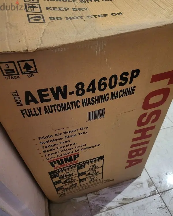 Wahing machine full automatic Toshiba65619906596226122