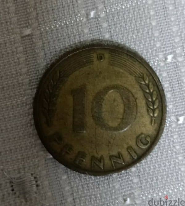 10 German pfennig 1949 1