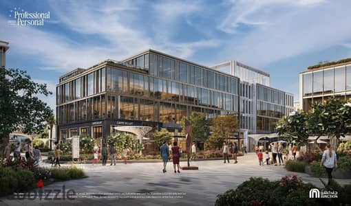 مكتب للبيع بجوار مول مصر من ماجد الفطيم بالتقسيط لمدة 8 سنوات في اكتوبر Junction Mall