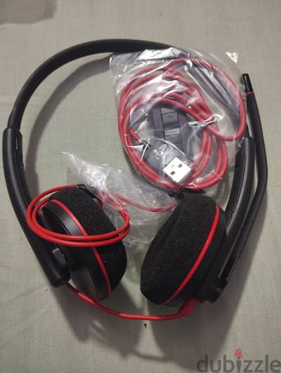 سماعة كول سنتر plantronics C3220 جديدة لم تستخدم .