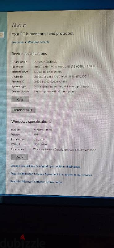 للبيع: كمبيوتر شامل (All-in-One) إتش بي - HP 800 G5 4