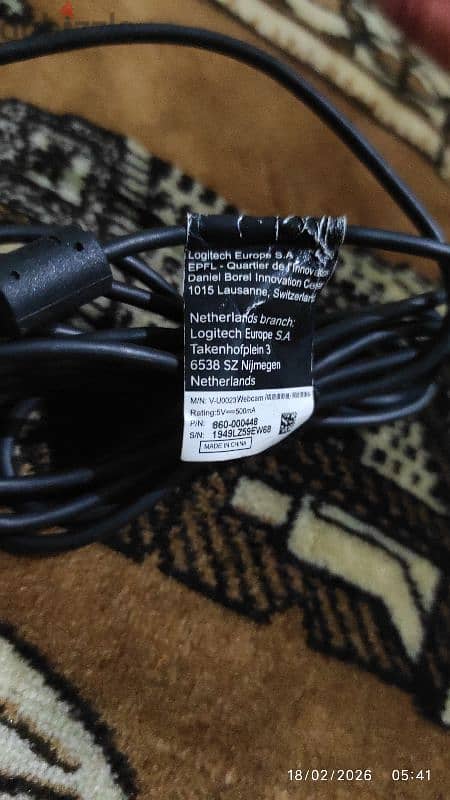 logitech v-u0028 webcam 2