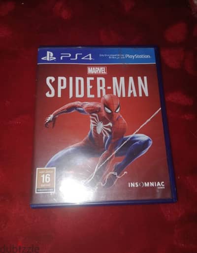 spiderman from marvel PS4