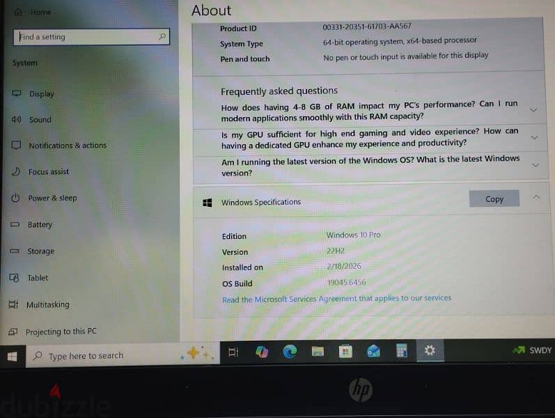 HP Laptop 2