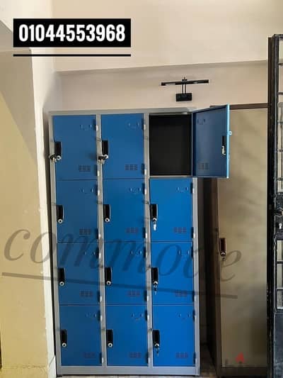 لوكر معدن صاج محمل مستورد _ دولاب _ وحدات تخزين _ اليكتروستاتيك locker