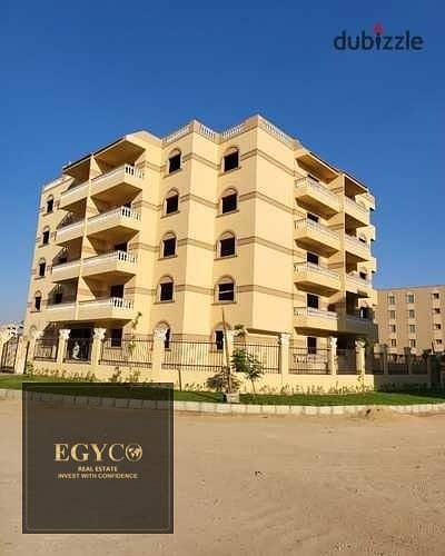 Apartment in a prime location in New Heliopolis ready to move in Bahrii-facing directly from the owner, with installments over 4 years