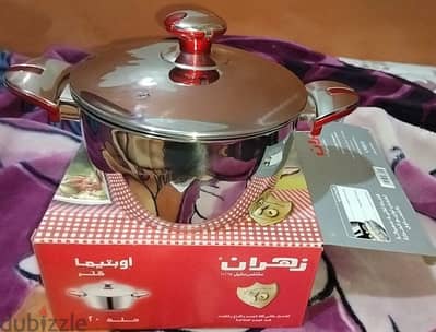 حله بالختم زهران مقاس 20 متوسطة ضمان 25 سنه جديدة بالكرتونة