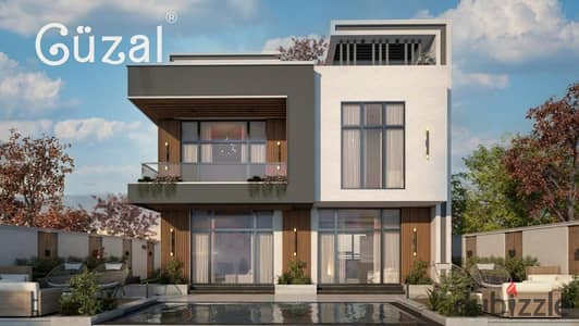 Villa with Garden for Sale in Installments Over 10 Years – New Zayed, GUZAL Compound