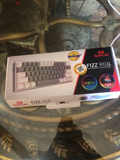 كيبورد fizz mechanical  غير مستعمل الا يومين بس  01065379976