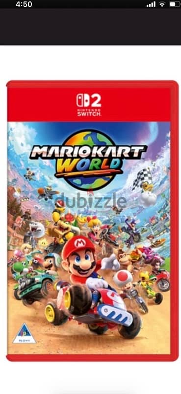 Mario kart world switch 2