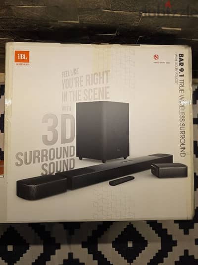 للبيع JBL Bar 9.1 (متبرشم) - أقوى ساوند بار 820 W