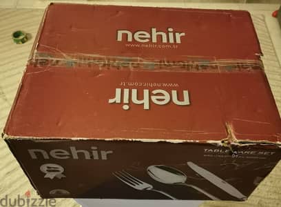 شنطة معالق nehir جولد ٩٠ قطعه ( تركي أصلي)