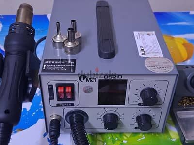 يا جماعة متاح للبيع محطة لحام M&R 852D، الجهاز غني عن التعريف في الدقة