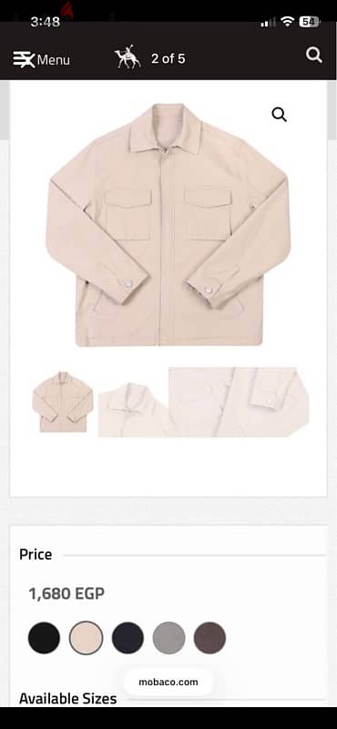 Mobaco twill jacket(new) 1