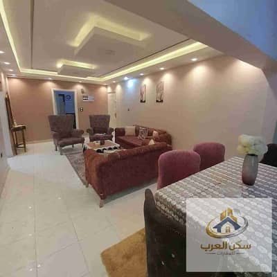 Furnished apartment for rent, 150 sq m, on Mustafa El Nahas main road, excellent location. Daily and monthly rentals available directly from the owner.