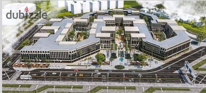 Office space for sale مكتب إداري للبيع 43 متر دور ثاني فرصة استثمارية مميزة بمقدم 10% وتقسيط بيوصل9 سنين