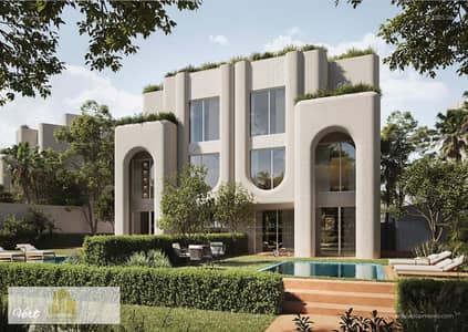 Your villa directly on the Dahshur Link Road with a 17% discount, a down payment starting from 0%, and installments over 8 years with no down payments