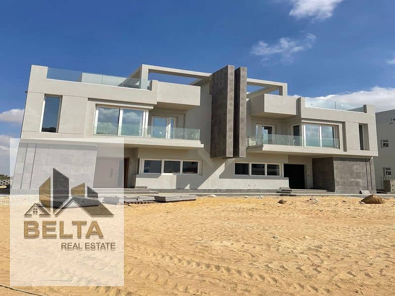 4 Bedrooms 270 sq.M Villa for sale 14,000,000 EGP in Zayed Dunes Compound, Sheikh Zayed