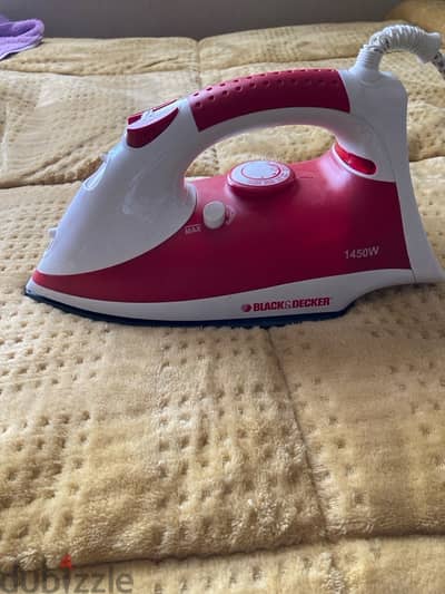 Black Decker Iron  مكواة