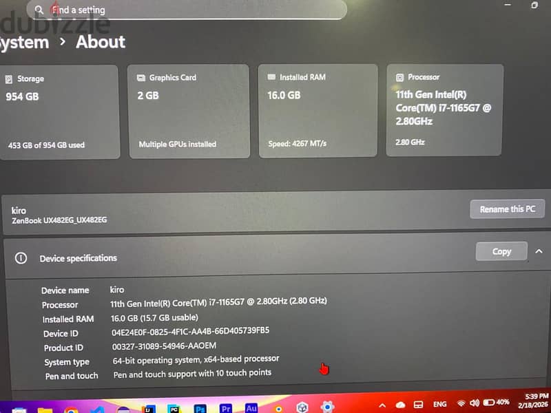 Asus ZenBook Due UX482_EG 5