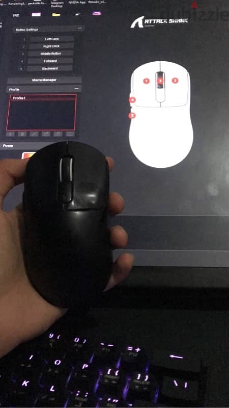 attack shark x3 wireless - wired gaming mouse 2