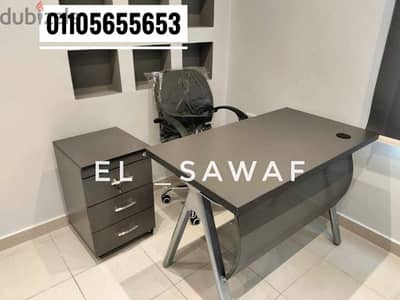 مكاتب موظفين ، مكتب خشب mdf ، مكتب خشب في معدن employee office