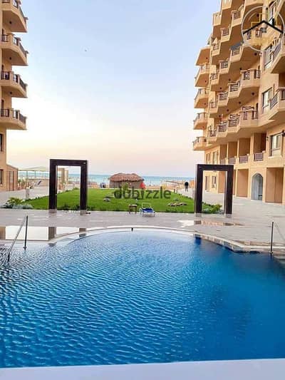 Furnished Apartment with Side Sea View in Al Ahyaa