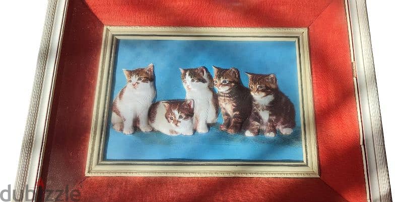 The "Five Cats" 3D Frame 2