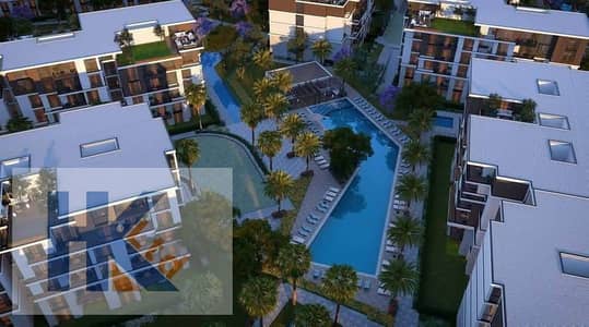 للبيع شقه 103م قسط 11 سنه كومباوند TESLA RESIDENCE أمام جامعة MSA لهواة البحث عن الرقي والاستثمار