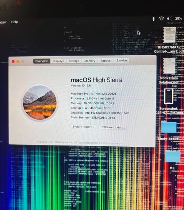 MacBook Pro 13-inch (Mid 2012) – With Box + SSD Upgrade 2