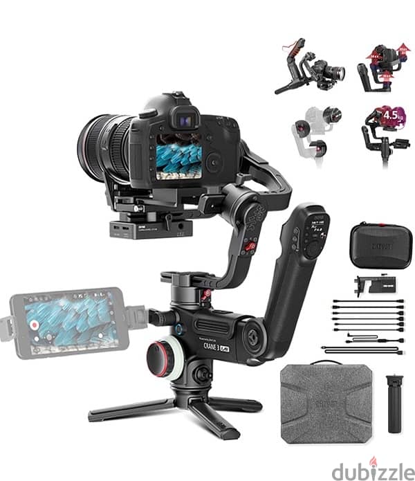 Zhiyun-Tech CRANE 3 LAB Handheld Stabilizer dji camera gamble 1