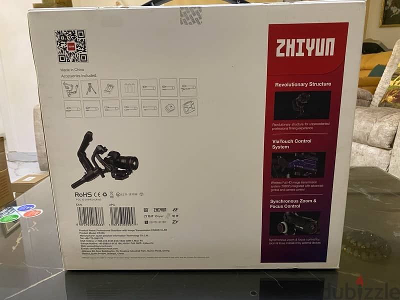 Zhiyun-Tech CRANE 3 LAB Handheld Stabilizer dji camera gamble 5