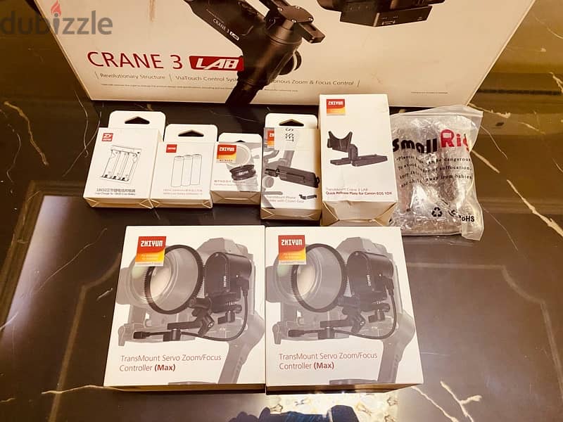 Zhiyun-Tech CRANE 3 LAB Handheld Stabilizer dji camera gamble 6