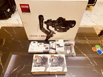 Zhiyun-Tech CRANE 3 LAB Handheld Stabilizer كاميرا جمبل camera gamble