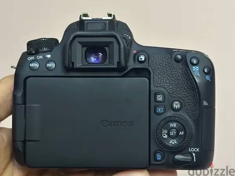 canon 77d body معاها ring flash rf76 2