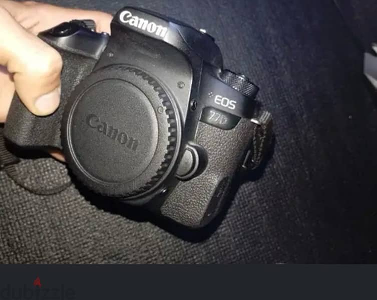 canon 77d body معاها ring flash rf76 3