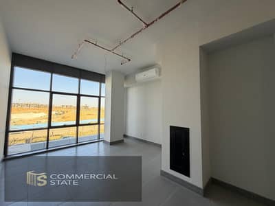 Finished Office at The Hub Waterway 80m for Rent -New Cairo