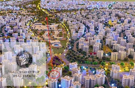 للبيع شقه 182م استلام فوري  بمدينة نور بالجراج حجز قديم بأقل أوفر لسرعه البيع امام بوابه النادي