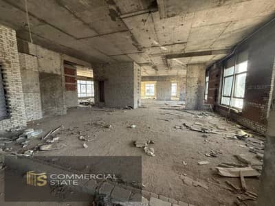 Unfinished Office at Mostafa Kamal St 1200m for Rent -New Cairo