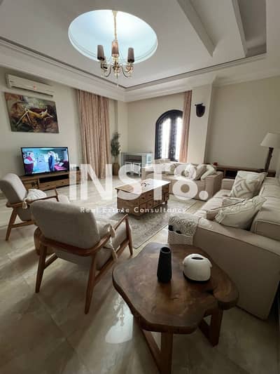 Luxury garden duplex for rent with elegant furnishings in South Academy