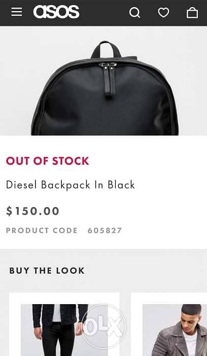 Diesel backpack from USA 5