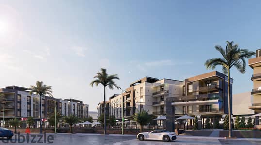 Shop for sale with an area of ​​39 m, , in jzoor mini compound in Sadat City, installments over 12 years For a very limited period