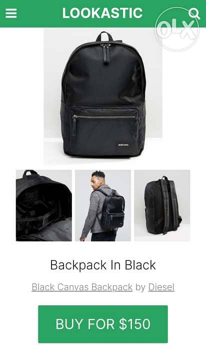 Diesel backpack from USA 6