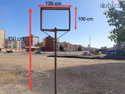لافتة حديد مستعملة