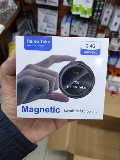 ميكروفون لاسلكي احترافي Haino Teko Collar Clip Microphone