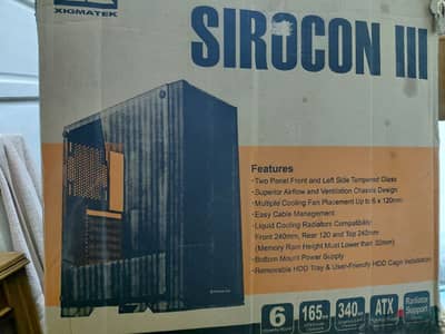 Xigmatak Sirocon III Used PC Mid Case + Power Supply 600W 80 Plus